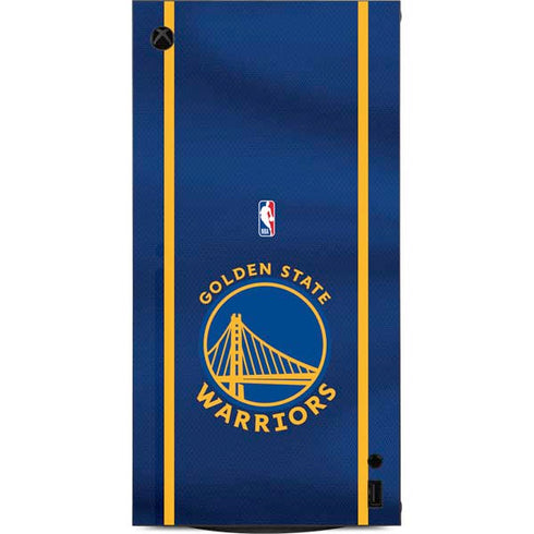 NBA Golden State Warriors Jersey XBox Series X Digital Edition Console Skin